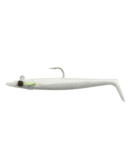 Savage Gear Sandeel V2 12cm 22g White Pearl Silver 1pc